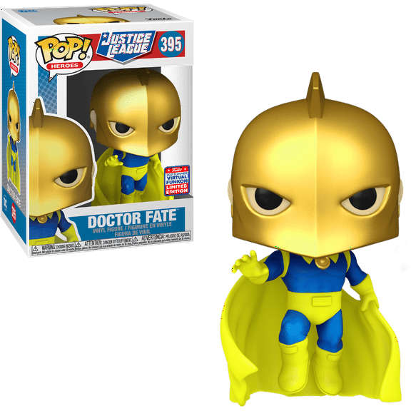 Funko Pop! Justice League Doctor Fate Convention Exclusive #395 (Barcelona Pop 9)