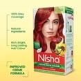 thumbnail image 5 of (6 pack) Nisha Creme Hair Color | Permanent Long Lasting Red Hair Dye Color Kit | Flame Red | 5.07 Oz, 5 of 11