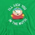thumbnail image 2 of South Park Kick You In The Nuts Unisex Adult Pull-Over Hoodie,Kelly Green, 2X-Large, 2 of 6