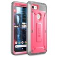 thumbnail image 1 of SUPCASE Unicorn Beetle Pro Series Designed for Google Pixel 3a XL Case, Full-Body Rugged Holster Case with Built-in Screen Protector for Google Pixel 3a XL 2019 Release (Pink), 1 of 1