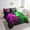 Green Purple, variant on Erosebridal 3D Geometric Bedding Sets Twin Size, Lightsaber Comforter Sets with Sheets, Teens, Reversible 7-Piece