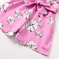 thumbnail image 3 of fvwitlyh Girls'Jumpsuits & Rompers Toddler Girls Summer Outfits Baby Girl Clothes Shorts Sleeve Floral Romper Jumpsuit Cute 1 Year Old Girl Clothes, 3 of 5