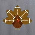 thumbnail image 3 of CafePress - Football Turkey - Pullover Hoodie, Classic & Comfortable Hooded Sweatshirt, 3 of 4