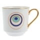 thumbnail image 1 of Taza de cerámica con forma de ojo de Fátima, para leche, café, para el hogar y la oficina., 1 of 4