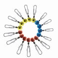 thumbnail image 2 of Small Size Space Dial Fishing Connectors, 1000 Pieces per Pack - B-Type Pin Design for Secure Line Attachment, Durable & Versatile for Saltwater/Freshwater Angling, Easy-to-Use Compact Fishing Tackle, 2 of 6