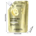 thumbnail image 2 of Mascarillas faciales Cuidado de la piel Hoja Retinol Mascarilla facial Snake Gold Limpieza de poros Aplicar Tipo lágrima Película de barro 100 g Película de barro, 2 of 5