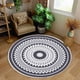 thumbnail image 2 of 2024 Bedroom mat Doormat Rectangle Floral rug Living Room Classic Ocean Rugs Kids Kitchen Stairs Carpet Anti-ski My Lux Decor Round, 2 of 6