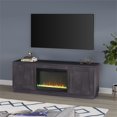 thumbnail image 2 of Henn&Hart 68"W Trasitional Engineered Wood TV Stand in Charcoal Gray, 2 of 9