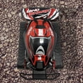 thumbnail image 4 of Landshark 1:16 Scale All Terrain RC Car, 4WD Electric Vehicle with 2.4 GHz Remote Control, Includes Controller and Rechargeable Battery, Red, 4 of 8