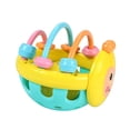 thumbnail image 1 of Herunwer Bee-shaped Baby Rattle and Teether Toy, Soft Textured Sensory Toy for Infants, 1 of 9