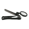 thumbnail image 2 of Nail Cutter, Ideal Gift Rust Proof Toenail Clipper Wear Resistant Moderate Handle Labor Saving Safe  For Seniors For Magnifying Glass Black, 2 of 8