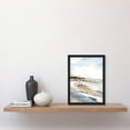 thumbnail image 4 of Artery8 Filey Beach Watercolour Coastal Landscape England Living Room Artwork Framed Wall Art Print A4, 4 of 5