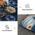 thumbnail image 6 of 5'x7' Area Rugs, Blue Thanksgiving Indoor Outdoor Area Rug for Living Room Bedroom, Fall Farmhouse Harvest Pumpkin Flowers Washable Bathroom Rugs Kitchen Floor Carpet Mats Home Decor, 6 of 8