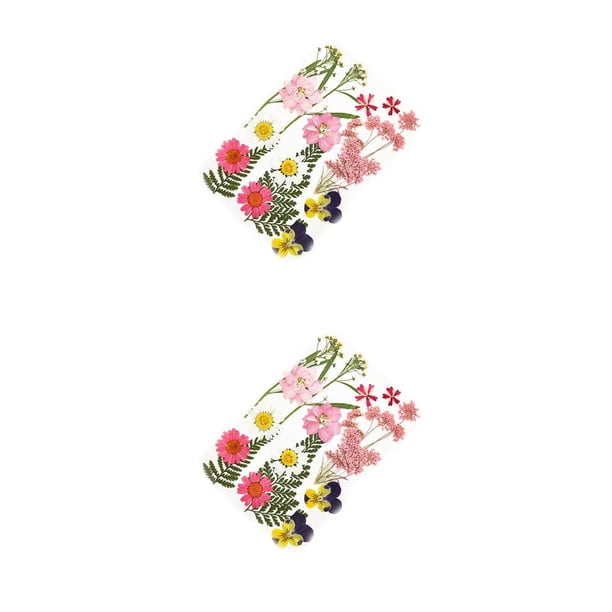 Calcomanía de flores secas Wosthever 2piezas material premium