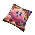 thumbnail image 3 of Throw Pillow Covers 26"x26" Inch, Kirby Decorative Pillow Case for Sofa Couch Chair Bedroom Modern Decor, 3 of 7