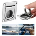 thumbnail image 3 of Flush Lift Handle, Flush Pull Handle 316 Stainless Steel Simple And Fast Installation Rustproof    For Kayak For Boat Yacht, 3 of 8