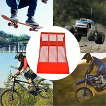 Portable Skateboard Jump Ramp, Heavy Duty 300Lbs Capacity Design, Detachable Ramp for Beginners and Professional Riders