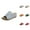 Light Gray, variant on Women's Fish Mouth Shoes Platform Wedge Slippers Ergonomic & Non Sandals For Pain Relief Orthopaedic Open Toe Slippers