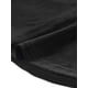 thumbnail image 5 of INSPIRAR CHIC Blusa de Terciopelo Vintage para Mujeres con Cuello de Cowl y Mangas Largas en Negro Talla XS, 5 of 6