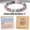 thumbnail image 2 of Sisters Gifts from Sister Birthday Gift Ideas Bracelets Women Mothers Day Gift, 2 of 5