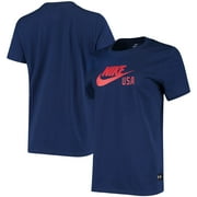 US Soccer Nike Women's Training Ground T-Shirt - Blue