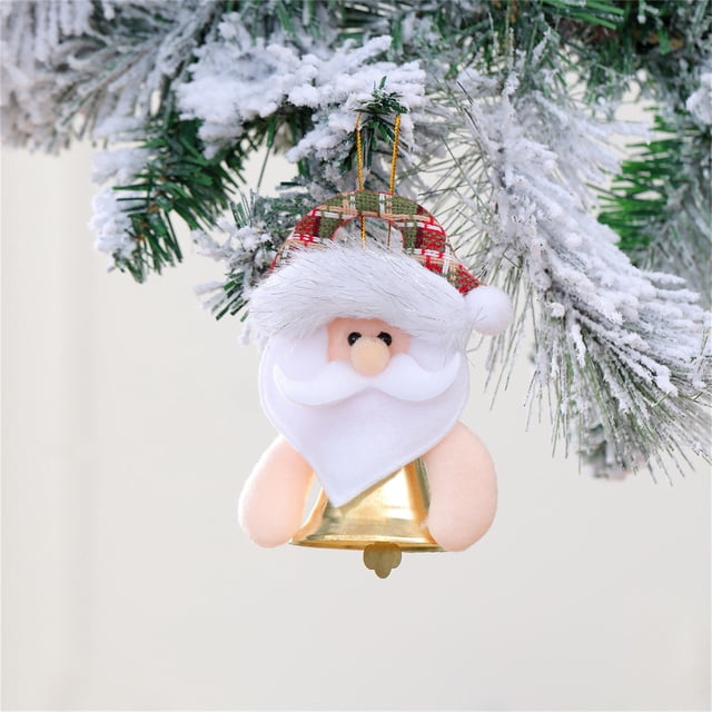 Adornos Navideños con Campanillas, Decoración Navideña, Pequeños Regalos | Adornos Colgantes para El Árbol de Navidad, Ideales para Fiestas - 1 Unidad
