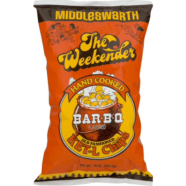 Middleswarth The Weekender Hand Cooked Bar B Q Old Fashioned Ket L