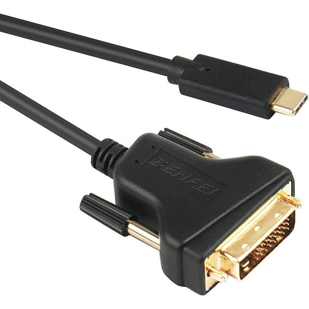 Adaptateur USB type-c 3.1 vers DVI, Thunderbolt 3, pour Dell XPS