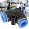 thumbnail image 1 of Push To Connect Tube Fitting, 10Pcs Plastic Push To Connect Air Fittings, 8MM For Ro System Automation Equipment, 1 of 7