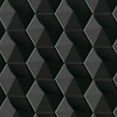 thumbnail image 2 of Hedron 4" x 5" Hexagon 3D Wall Tile in Matte Black (3.88 SqFt/Ctn), 2 of 2
