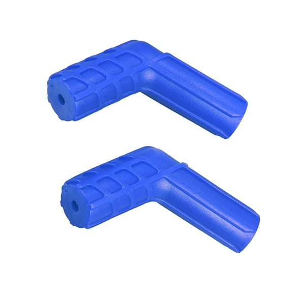 Unique Bargains 2 Pcs Blue Rubber Gear Shift Shifter Boot Protector Cover Rubber Pad Anti Slip for Motorcycle