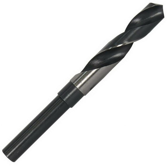 Drill America D/ARSD1-5/64 1-5/64" HSS 1/2" Reduced Shank Silver and Deming Drill Bit