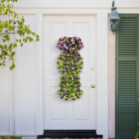 BZPIZ Indoors Decoration Artificial Flowers Artificial Flowers Spring Summer Decoration UV Resistant Faux Flowers for Outside, Garden, Porch, Window, Home Decor