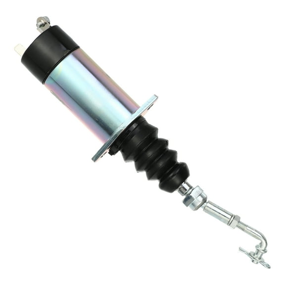 Unique Bargains 1 Pcs Fuel Shut Off Stop Solenoid Valve Fit for Woodward 307-2546 Diesel Engine