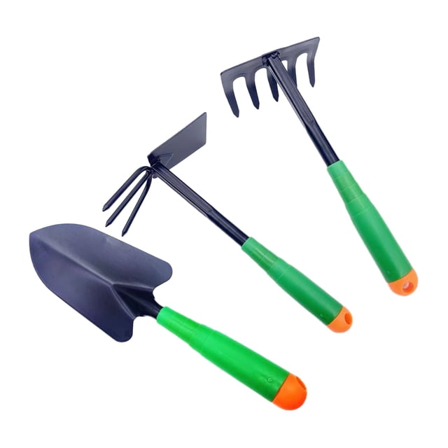Hand Rake Garden Tool Portable Garden Hand Tools Set Miniature Gardening Rake Trowel and Shovel for Bonsai Succulents Herbs Terrariums and Planting