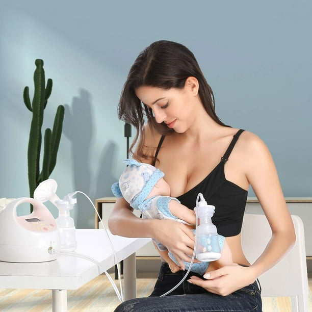 Hands Free Pumping Bra, Breast Pump Nursing Bra with Pads, Breastfeeding  Bra, Comfortable for All Day Wear and Adaptable with No-Slip Support,  Multitasking 