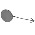 thumbnail image 1 of Coche Gris Delantero Parachoques Remolque Gancho Ojo Cubierta Remolque Tapa 5C6807241, 1 of 6