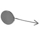 thumbnail image 1 of Coche Gris Delantero Parachoques Remolque Gancho Ojo Cubierta Remolque Tapa 5C6807241, 1 of 6