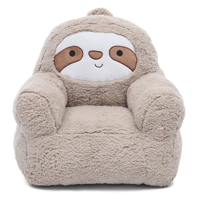 Silla de espuma Delta Children Cozee Buddy Sloth para niños mayores de 18 meses