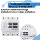 thumbnail image 5 of Voltímetro Amperímetro con Protector de Sobretensión y Subtensión Ajustable Trifásico 3P4W Protección de Límite de Corriente de Riel DIN 100 A, 5 of 5