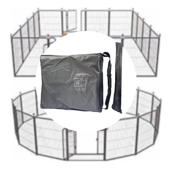 Bolsa de almacenamiento para parque de juegos para perros Fernando resistente tamaño grande 82,8 x 71,8 x 20 cm