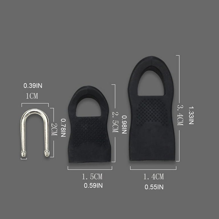 ZUARFY Zipper Pulls Tab Replacement Luggage Zipper Pull Extension
