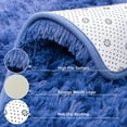 thumbnail image 4 of Softlife Super Soft Rug For Living Room Fluffy Rugs For Dorm Room Cute Plush carpet For Bedroom,3' x 5',Light Navy, 4 of 7