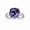 Gold, variant on 925 Sterling Silver Alexandrite Cushion Cut Color Changing Gemstone Ring, June Birthstone Jewelry for Women Silver 10