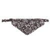 thumbnail image 2 of Perro ajustable bandana triangular gato impreso babero bufanda collar (negro M) Tmvgtek Para estrenar, 2 of 8