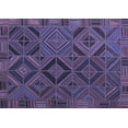 thumbnail image 1 of Ahgly Company Indoor Rectangle Southwestern Blue Country Area Rugs, 2' x 5', 1 of 4