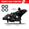 thumbnail image 4 of Conjunto de faros ADCARLIGHTS Nissan Altima 2013-2015 de 4 puertas, 4 of 9