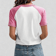 thumbnail image 4 of Womens Walk By Faith Short Sleeve Shirt Christian Bible Verse Print V Neck Shirts Walking By Faith Tripping Constantly Highland Cow Tee, 4 of 4