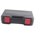 thumbnail image 4 of Caja de herramientas de PP con asa de bloqueo a presión, 24,7 x 20 x 6,5 cm, base antideslizante, asa ergonómica, estuche rígido pequeño profesional,, 4 of 9