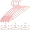 thumbnail image 1 of ADDHAT 10Ud Percha De Ropa Rosa Plástico Antideslizante Para Almacenamiento Resistente Y Sin Marcas, 1 of 8